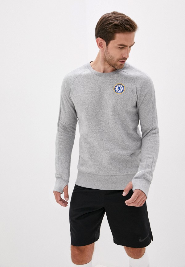 

Свитшот Nike, Серый, CFC M NK GFA FLC LS CRW II