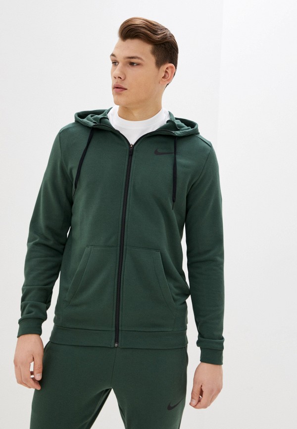 

Толстовка Nike, Зеленый, M NK DRY HOODIE FZ FLEECE