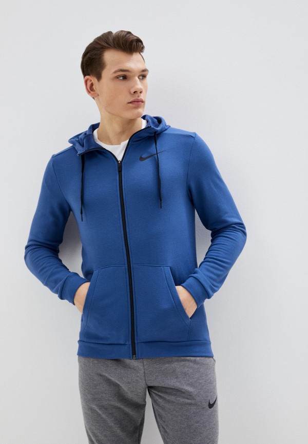 

Толстовка Nike, Синий, M NK DRY HOODIE FZ FLEECE