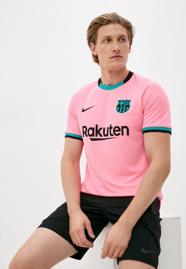 

Футболка спортивная Nike, Розовый, FCB M NK BRT STAD JSY SS 3R