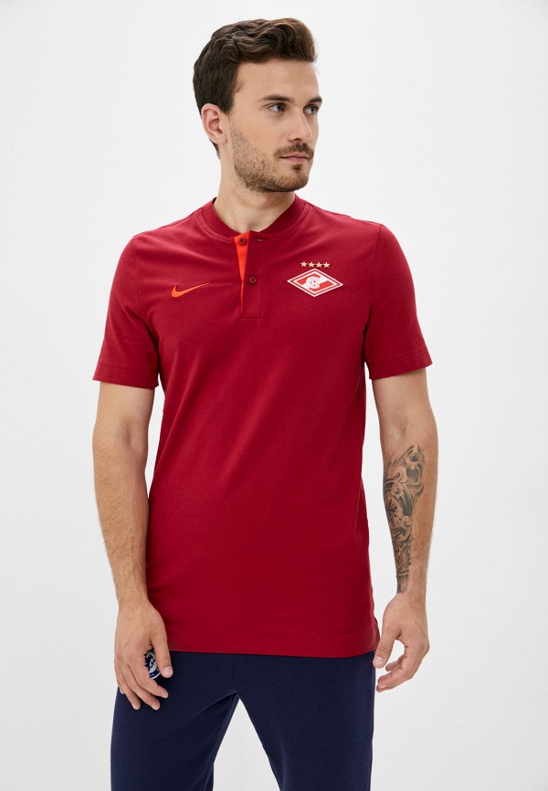 

Поло Nike, Бордовый, SPM M NSW MODERN GSP AUT