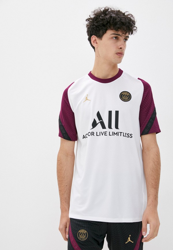 

Футболка спортивная Nike, Белый, PSG M NK BRT STRK TOP SS CL