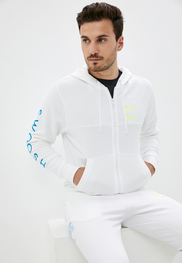 

Толстовка Nike, Белый, M NSW SWOOSH HOODIE FZ SBB
