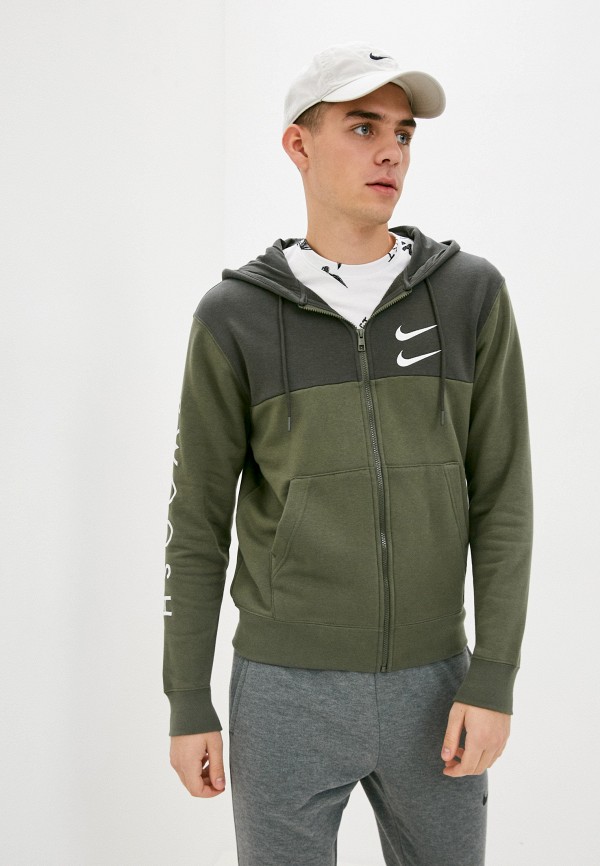 

Толстовка Nike, Хаки, M NSW SWOOSH HOODIE FZ SBB