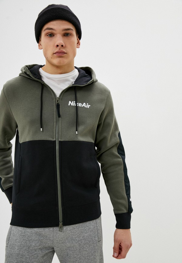 

Толстовка Nike, Хаки, M NSW NIKE AIR HOODIE FZ FLC