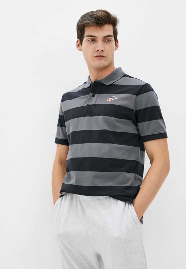 

Поло Nike, Черный, M NSW HE POLO PQ STRIPE