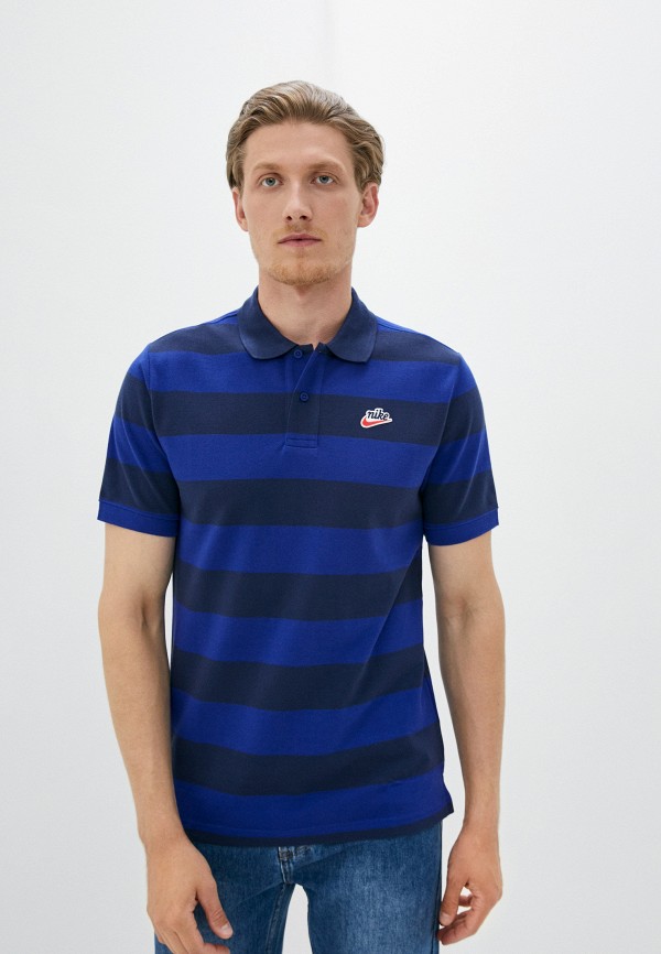 

Поло Nike, Синий, M NSW HE POLO PQ STRIPE
