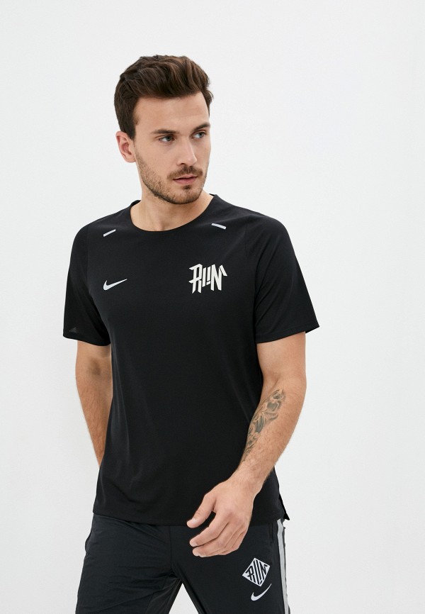

Футболка спортивная Nike, Черный, M NK DF BRTH RISE 365 WR TOP