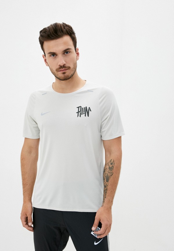 

Футболка спортивная Nike, Белый, M NK DF BRTH RISE 365 WR TOP
