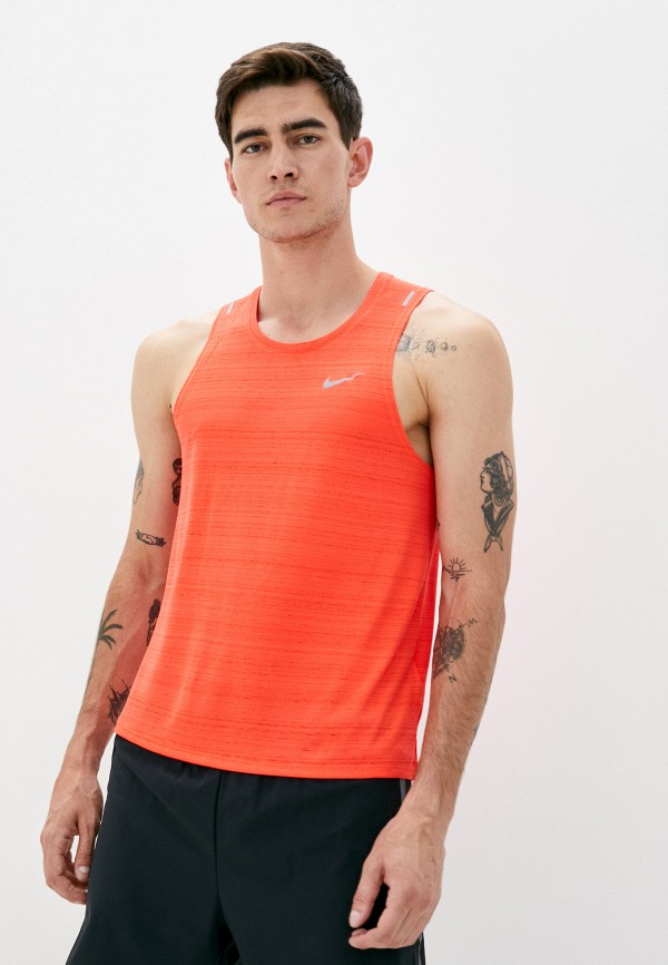 

Майка спортивная Nike, Оранжевый, M NK DF MILER TANK