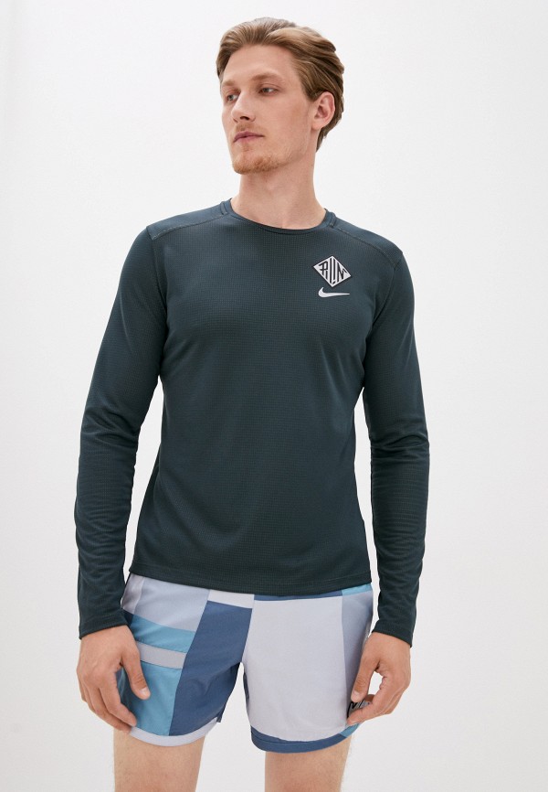 

Лонгслив спортивный Nike, Бирюзовый, M NK PACER CREW WR GX