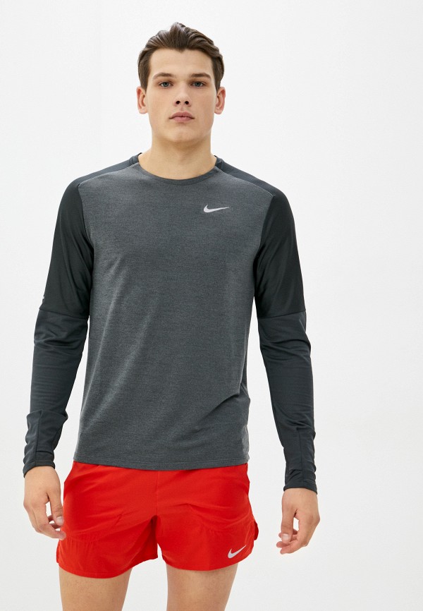 

Лонгслив спортивный Nike, Серый, M NK DF ELMNT CREW