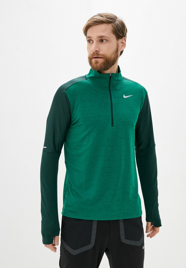 

Лонгслив спортивный Nike, Зеленый, M NK DF ELMNT TOP HZ