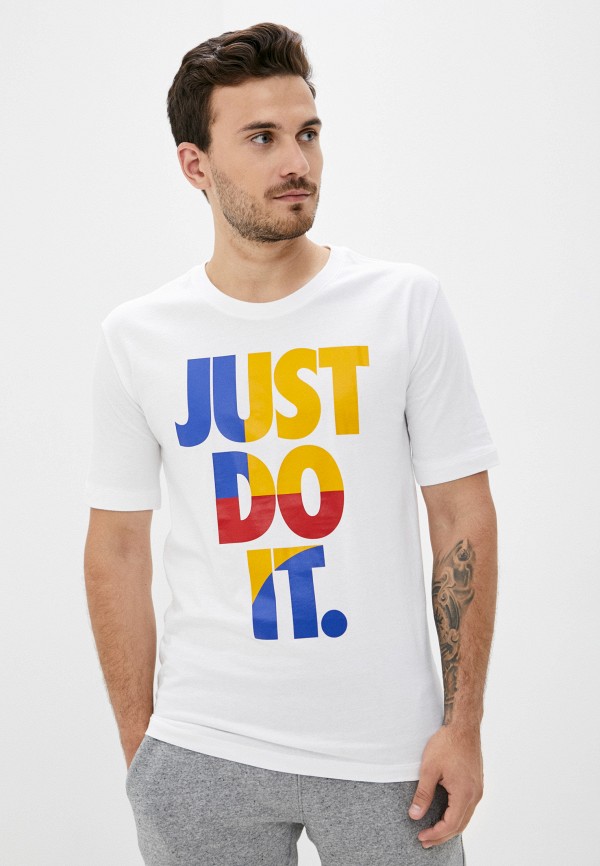 

Футболка Nike, Белый, M NSW SS TEE JDI HBR