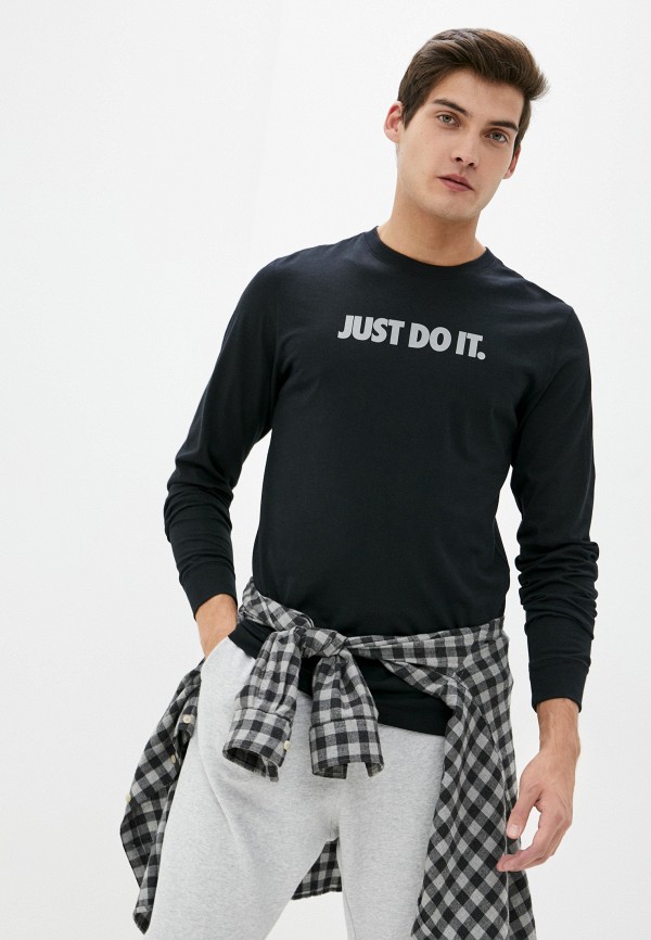 

Лонгслив Nike, Черный, M NSW LS TEE JDI CUT OUT LBR