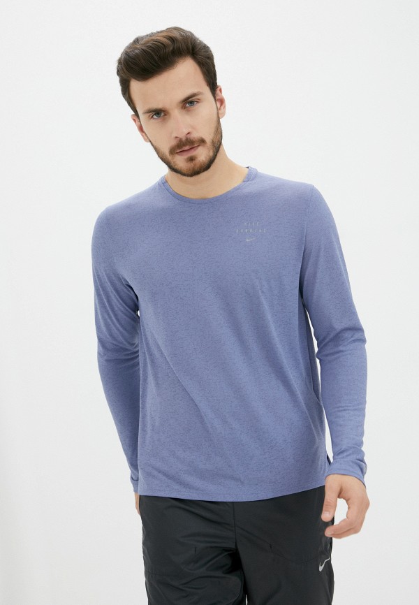 

Лонгслив спортивный Nike, Синий, M NK RUN DVN MILER LS GX FLASH