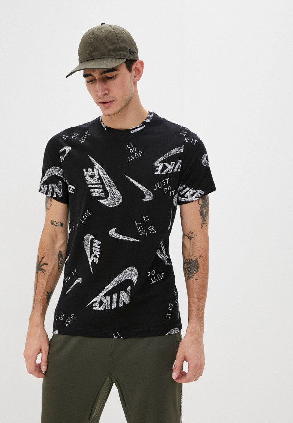 

Футболка Nike, Черный, M NSW AOP TEE