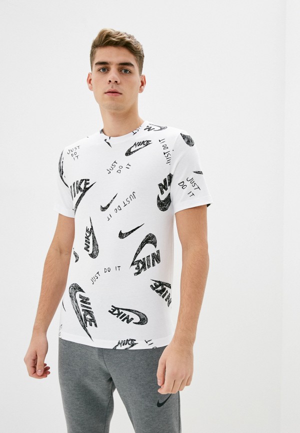 

Футболка Nike, Белый, M NSW AOP TEE