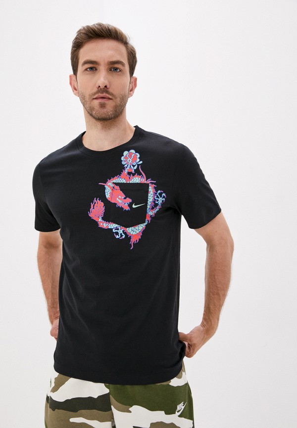 

Футболка Nike, Черный, M NK TEE GLOBAL EXP PKT