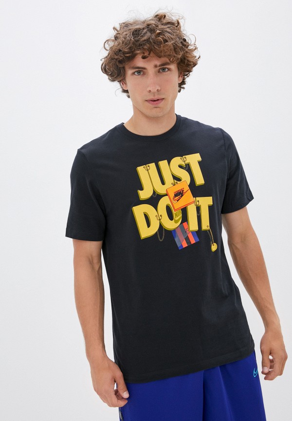 

Футболка спортивная Nike, Черный, M NK DRY TEE FRANCHISE JDI