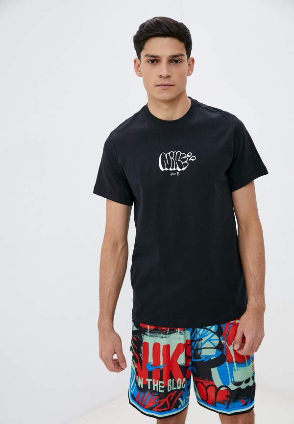 

Футболка Nike, Черный, M NK TEE EXP HBR BKN