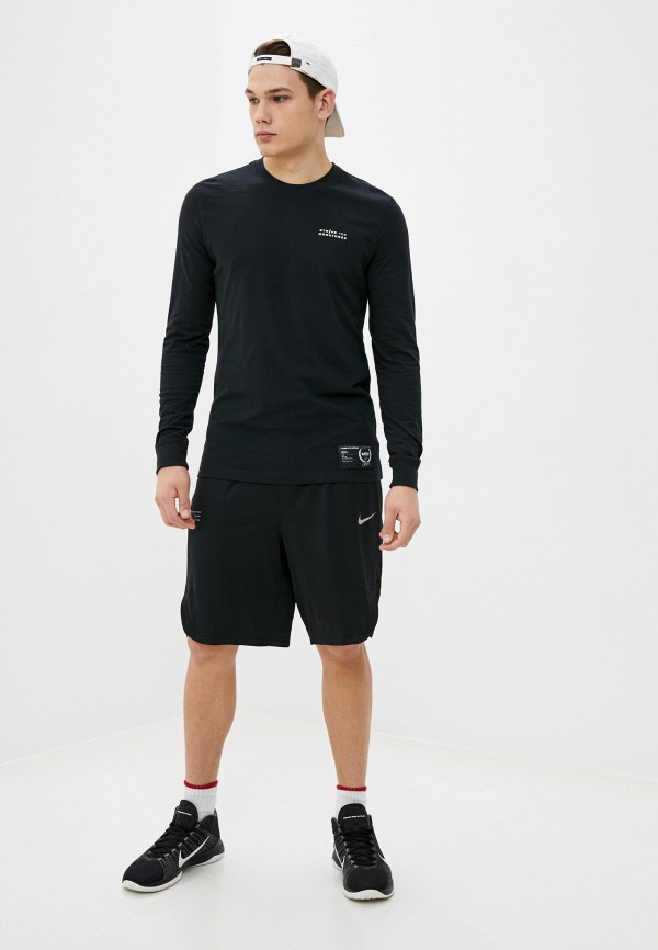

Лонгслив спортивный Nike, Черный, LBJ M NK DRY TEE VERB/PHOTO