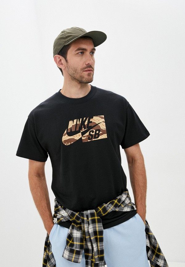 

Футболка Nike, Черный, M NK SB TEE HBR CAMO