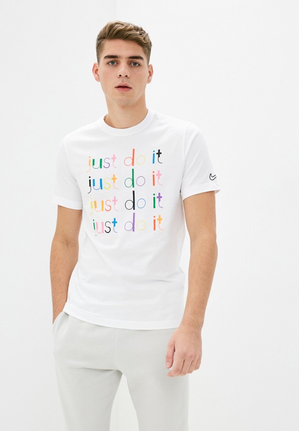 

Футболка Nike, Белый, M NSW JDI MLTI COLOR