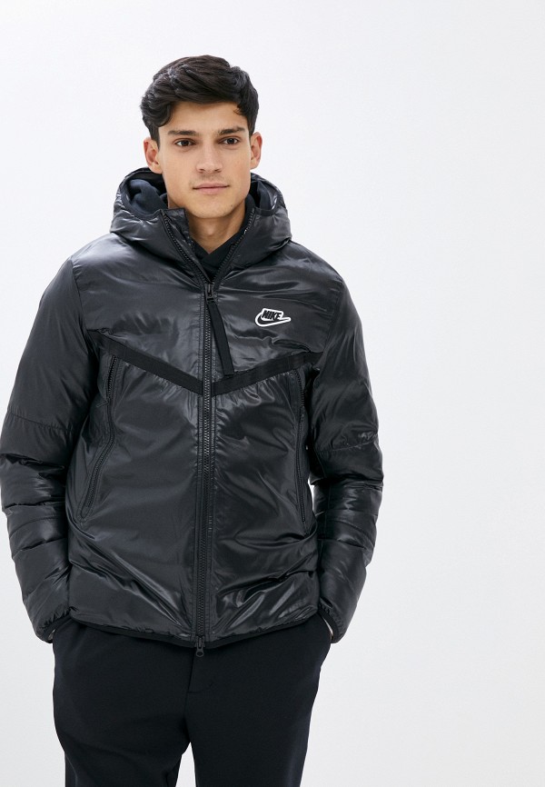 

Куртка утепленная Nike, Черный, M NSW SYN FIL WR JKT MRBL RPL