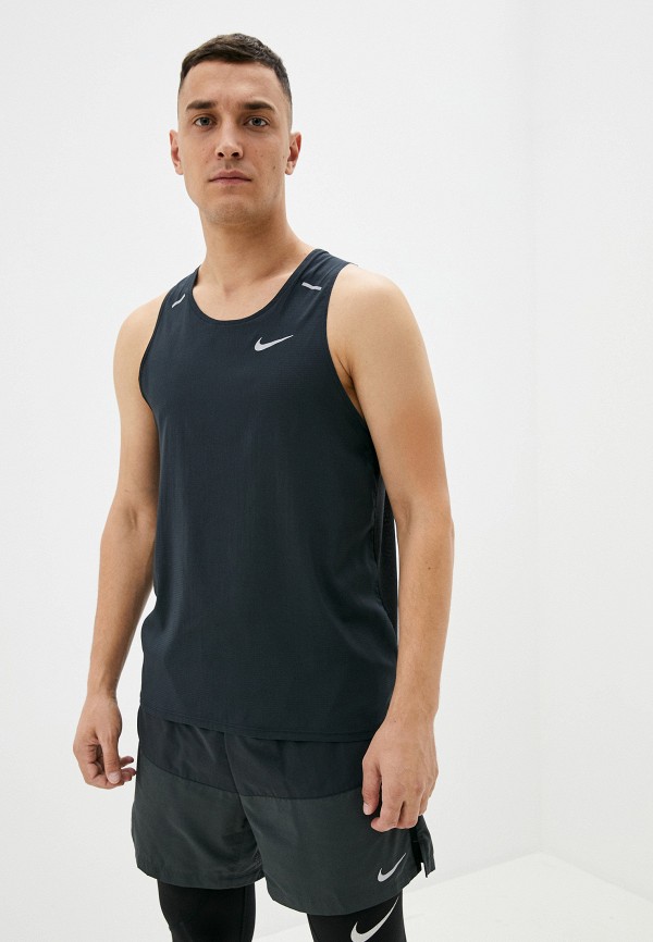 

Майка спортивная Nike, Черный, M NK BRTHE RISE 365 TANK HYBRD