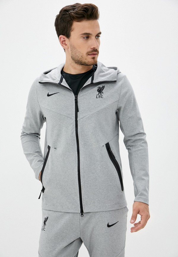 

Толстовка Nike, Серый, LFC M NSW TCH PCK HOODIE FZ
