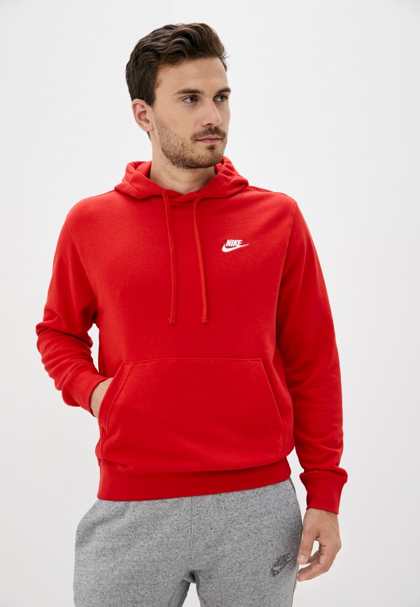 

Худи Nike, Красный, M NSW CLUB HOODIE PO FT