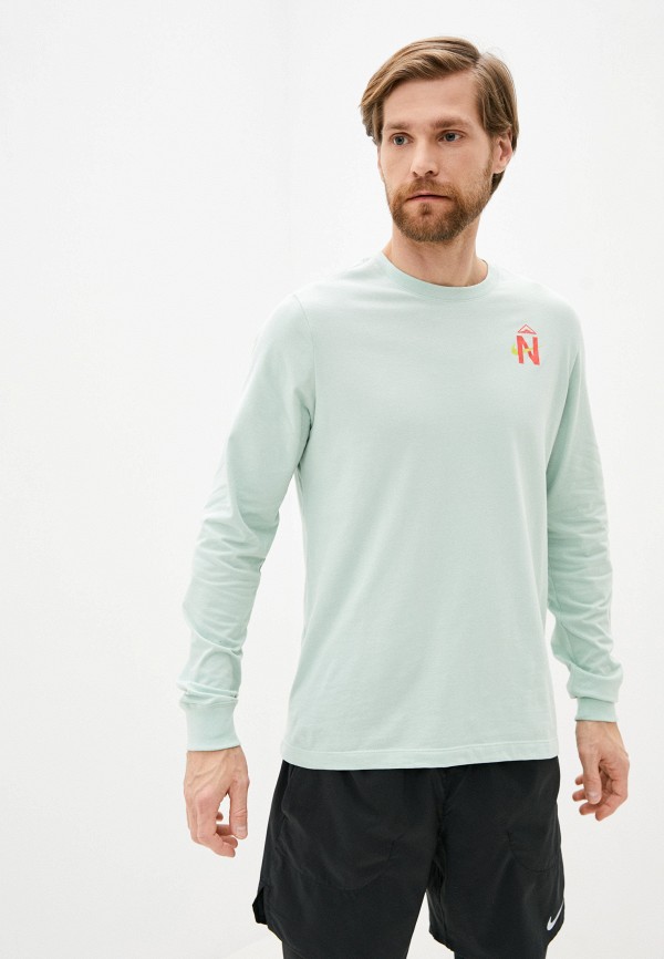 

Лонгслив Nike, Бирюзовый, M NK DRY TEE LS TRAIL