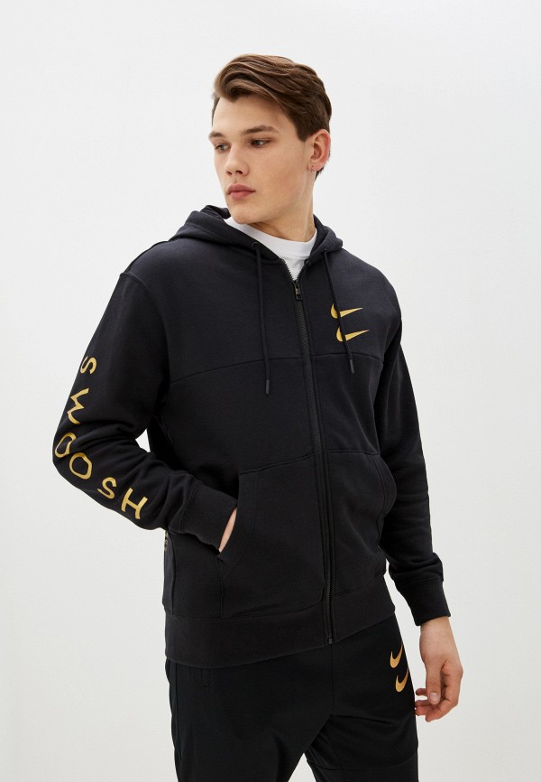 

Толстовка Nike, Черный, M NSW SWOOSH HOODIE FZ SBB MTL