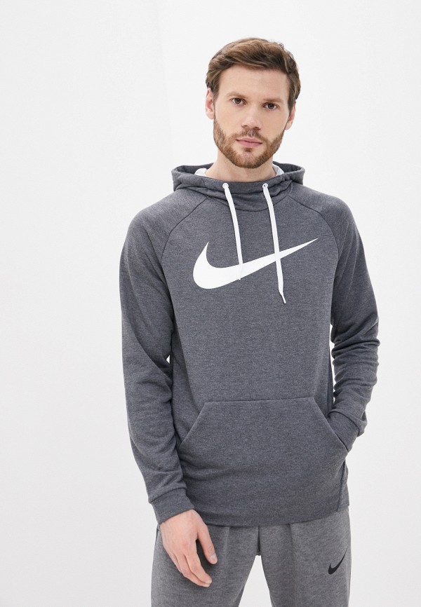 

Худи Nike, Серый, M DRY HOODIE PO SWOOSH