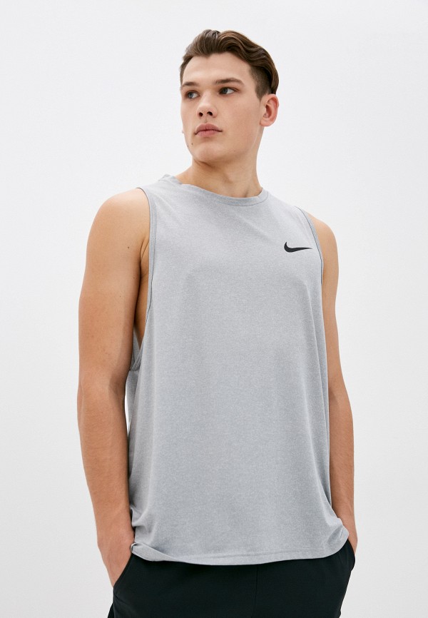 

Майка спортивная Nike, Серый, M NK TOP M TANK HPR DRY