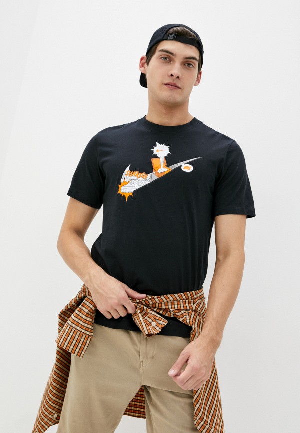 

Футболка Nike, Черный, M NSW TEE FTWR 1 HBR