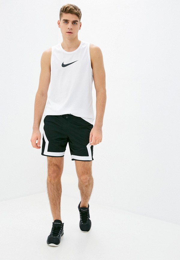

Майка спортивная Nike, Белый, M NK DRY TOP SL CROSSOVER BB