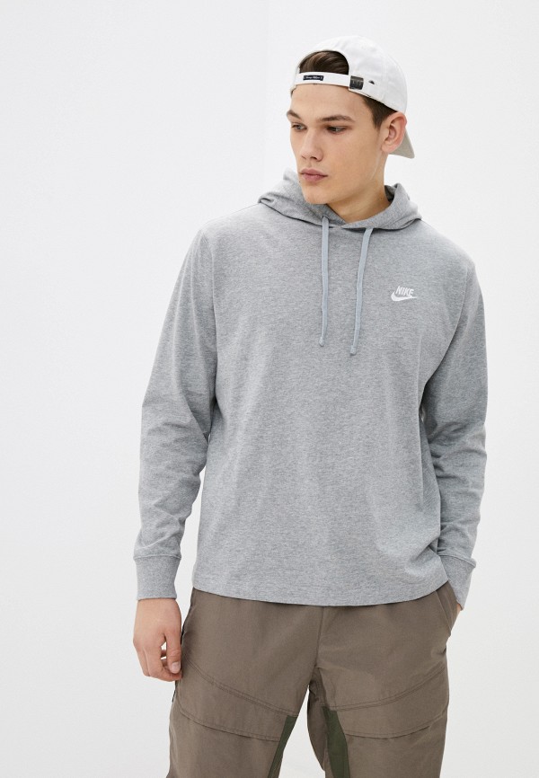 

Худи Nike, Серый, M NSW CLUB HOODIE PO JSY