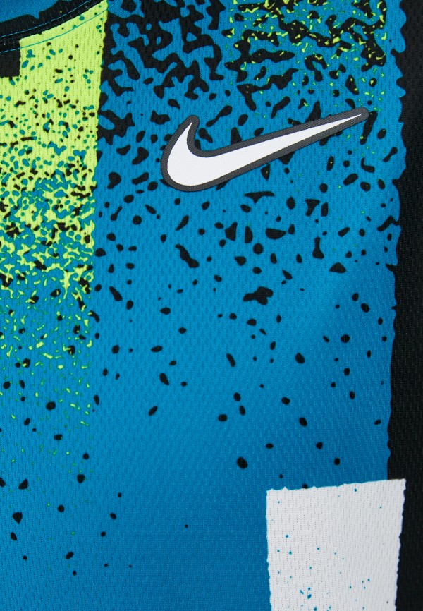 

Футболка спортивная Nike, Разноцветный, M NKCT DRY TOP PRINT