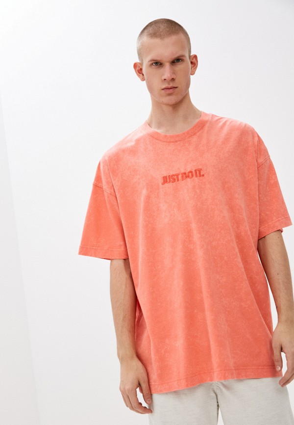 

Футболка Nike, Коралловый, M NSW JDI TOP SS WASH