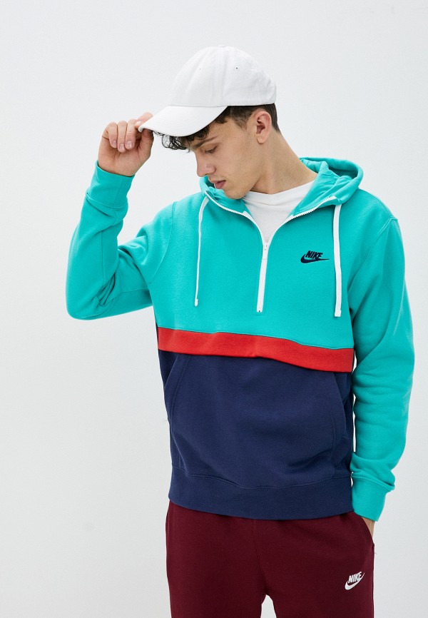 

Худи Nike, Бирюзовый, M NSW CLUB HOODIE HZ BB