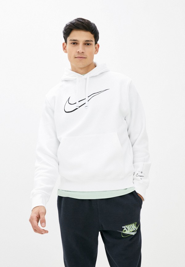 

Худи Nike, Белый, M NSW HOODIE PO PRNT PACK BB