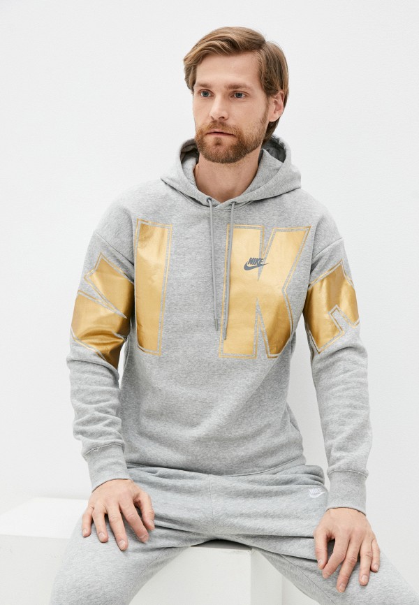 

Худи Nike, Серый, M NSW SC FLEECE HOODIE PO