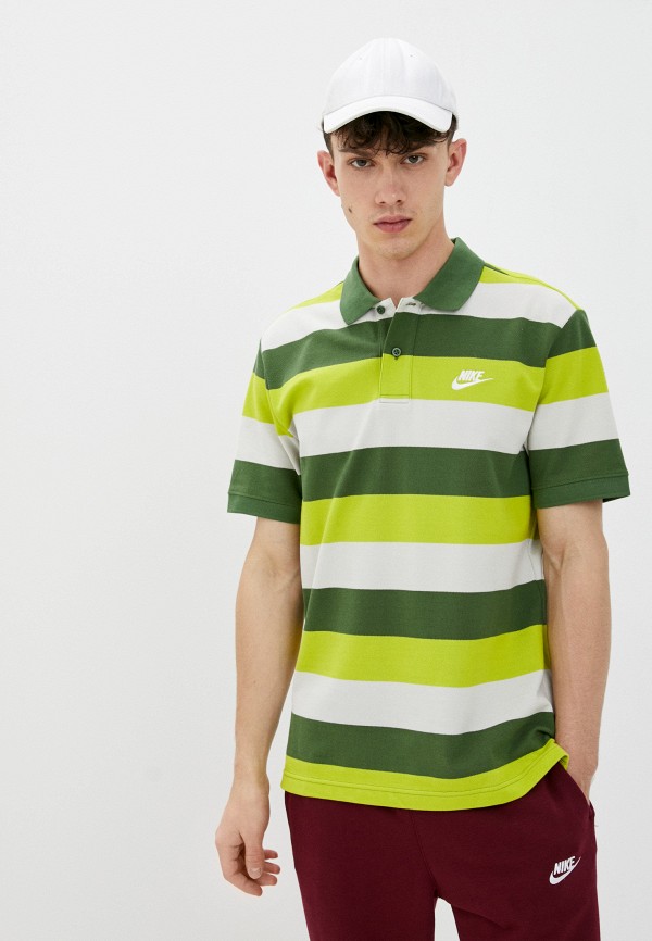 

Поло Nike, Зеленый, M NSW CE POLO MATCHUP STRIPE
