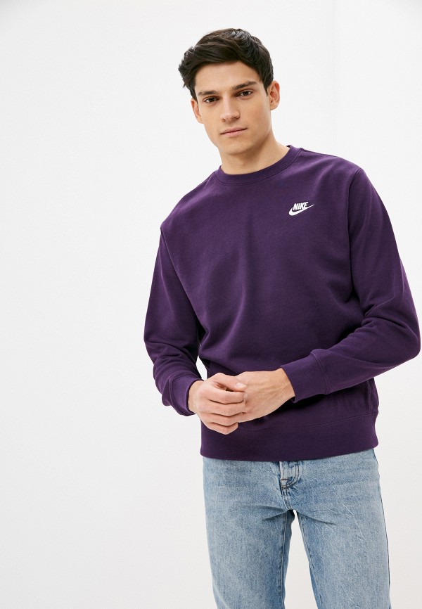 

Свитшот Nike, Фиолетовый, M NSW CLUB CRW FT
