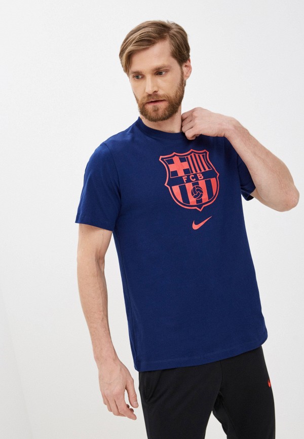 

Футболка Nike, Синий, FCB M NK TEE EVERGREEN CRST 2