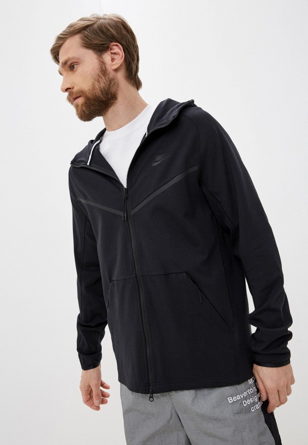 

Толстовка Nike, Черный, M NSW PE HOODIE FZ PONTE
