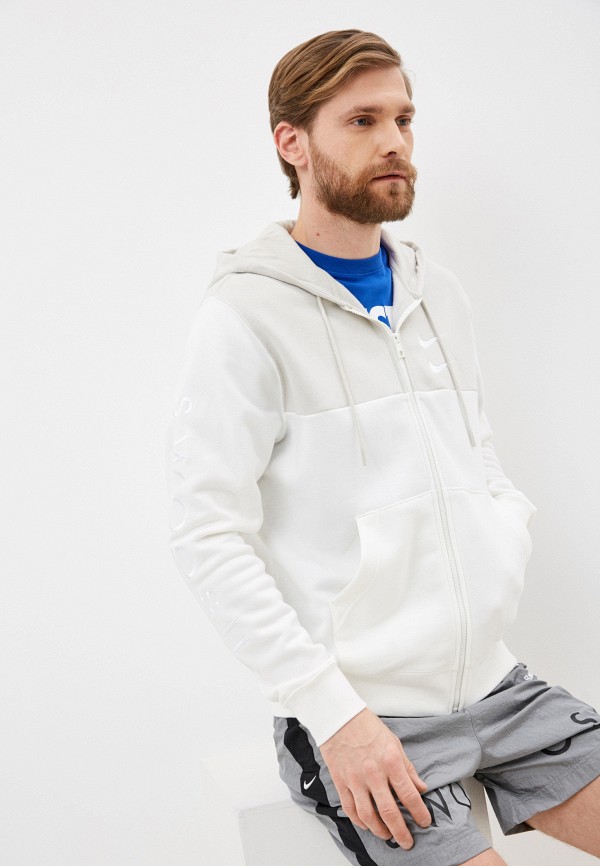 

Толстовка Nike, Бежевый, M NSW SWOOSH HOODIE FZ SBB
