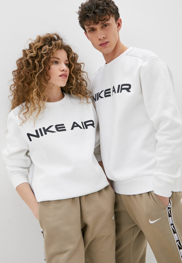 

Свитшот Nike, Белый, M NSW NIKE AIR FLC CREW